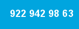 922 942 98 63 922 942 98 63